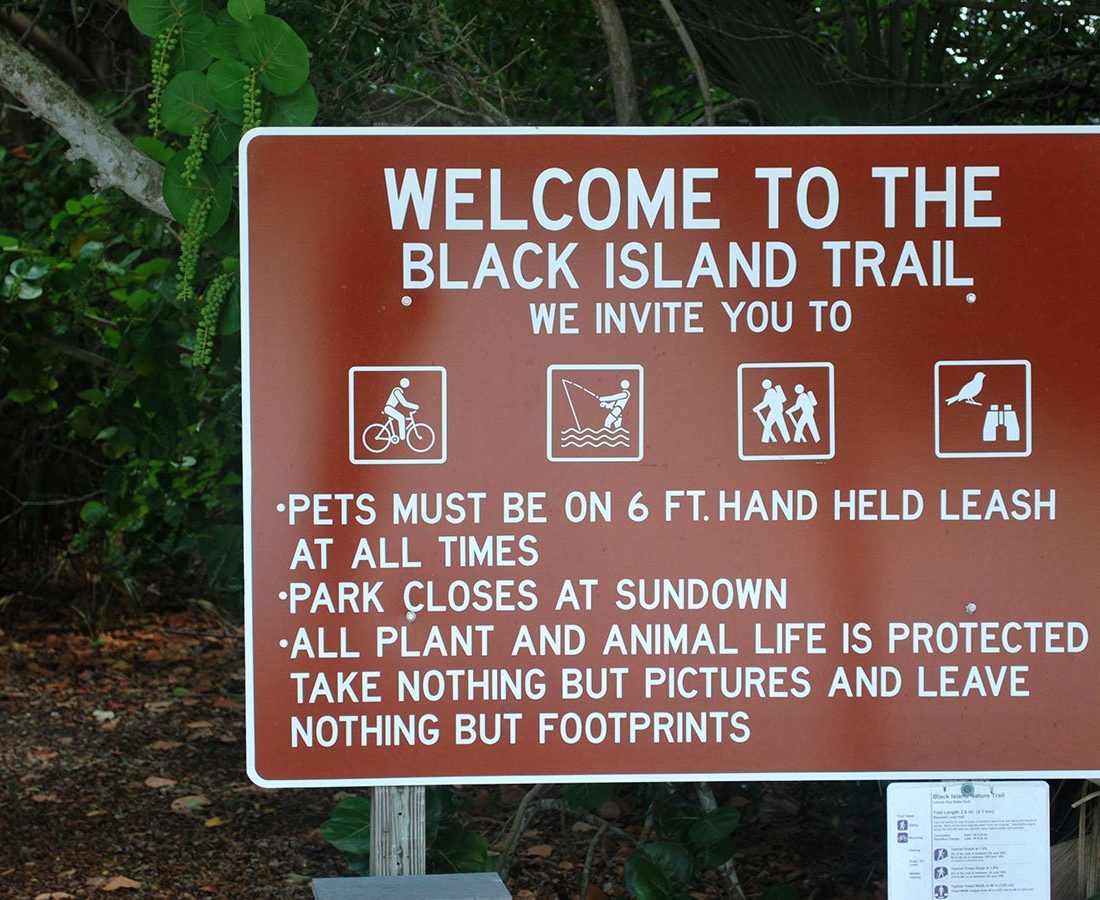 Black Island Trail Lovers Key