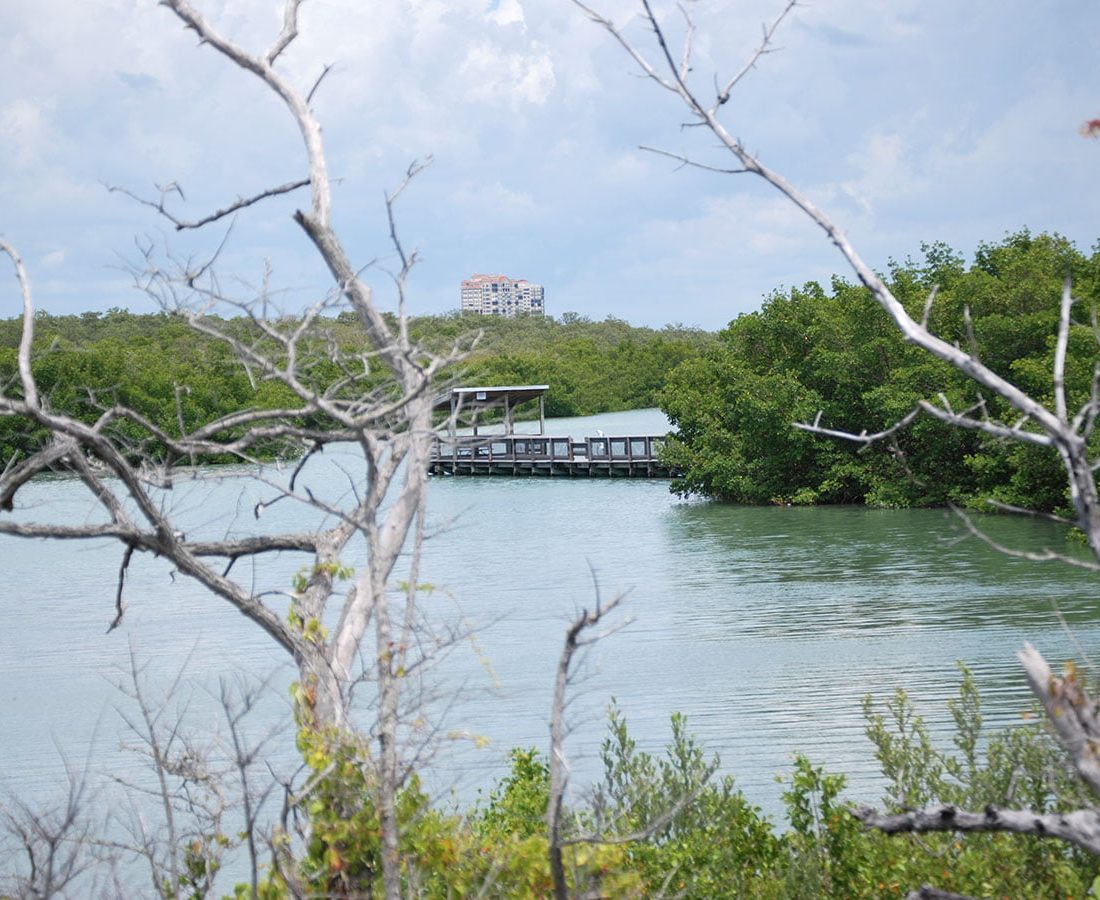 Lookout and waterways Lovers Key