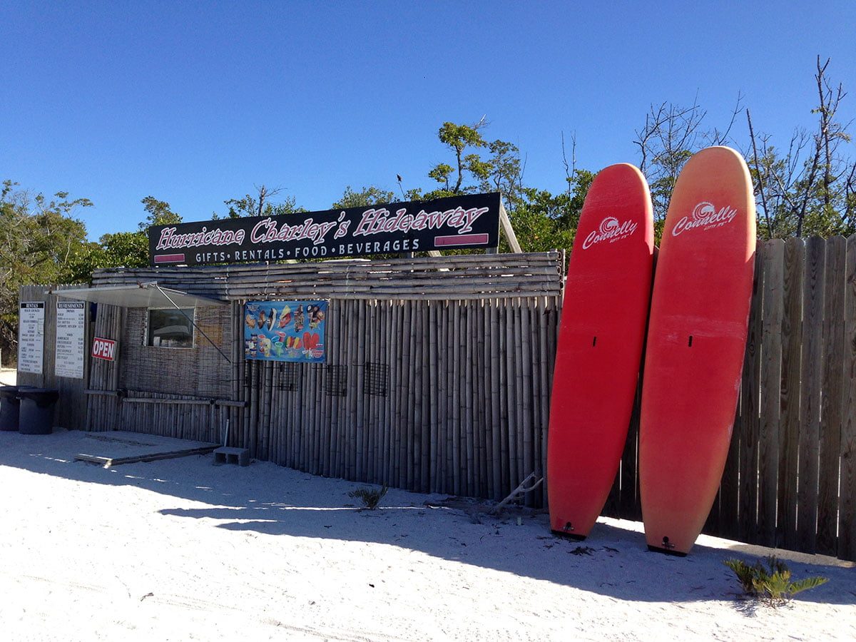 Paddleboard Rentals at Hurricane Charlies Hideaway