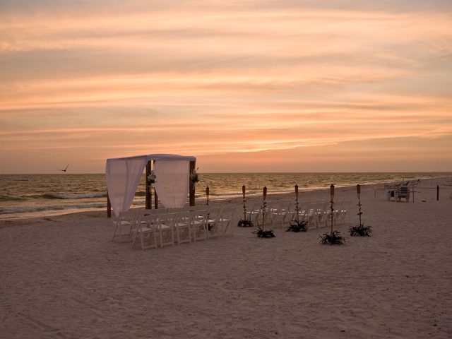 Sunset Wedding Fort Myers Beach